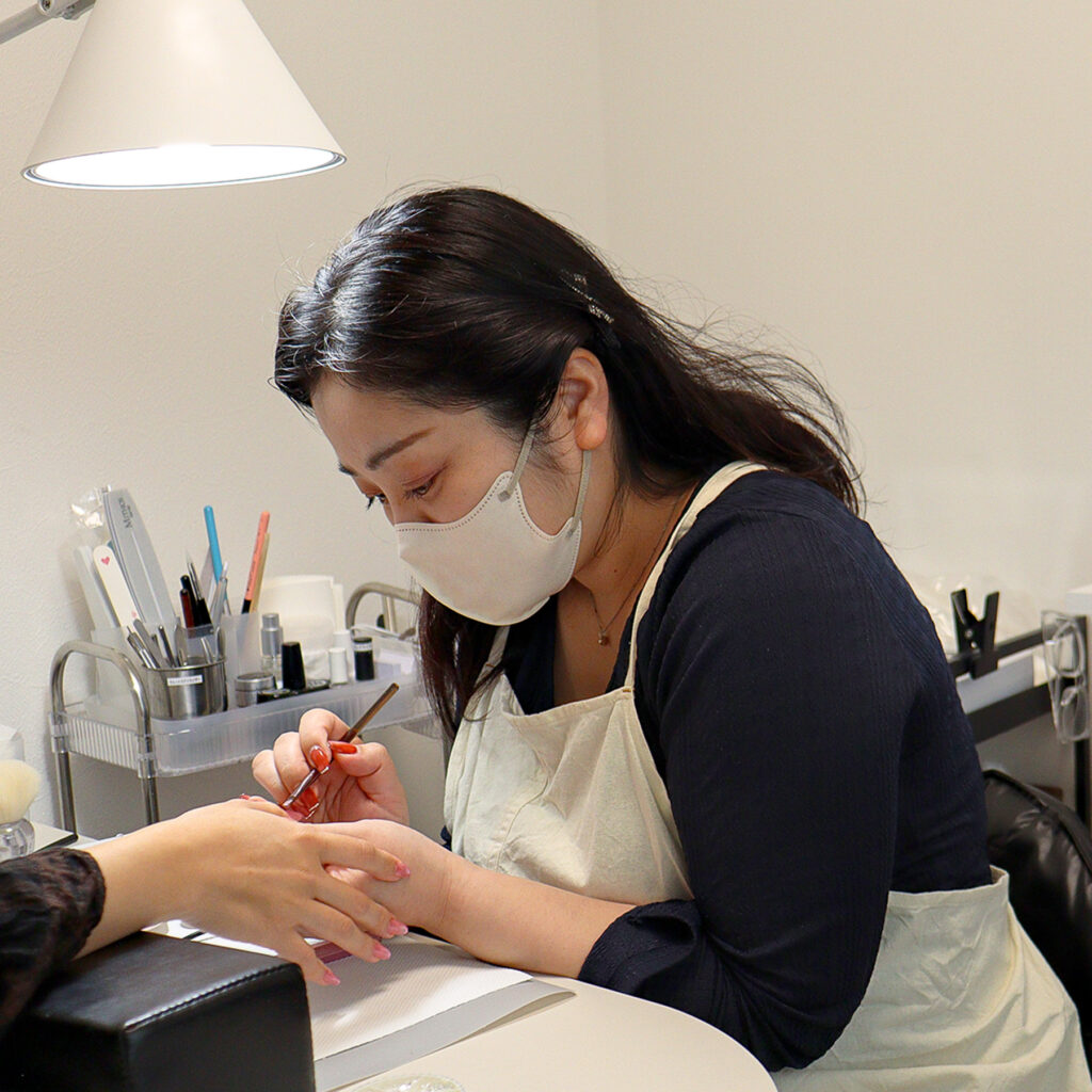 private salon m.nail代表